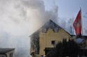 Haus komplett ausgebrannt Leverkusen P25